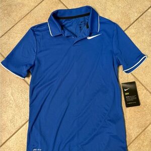 Nike boy's Royal Blue Polo Shirt